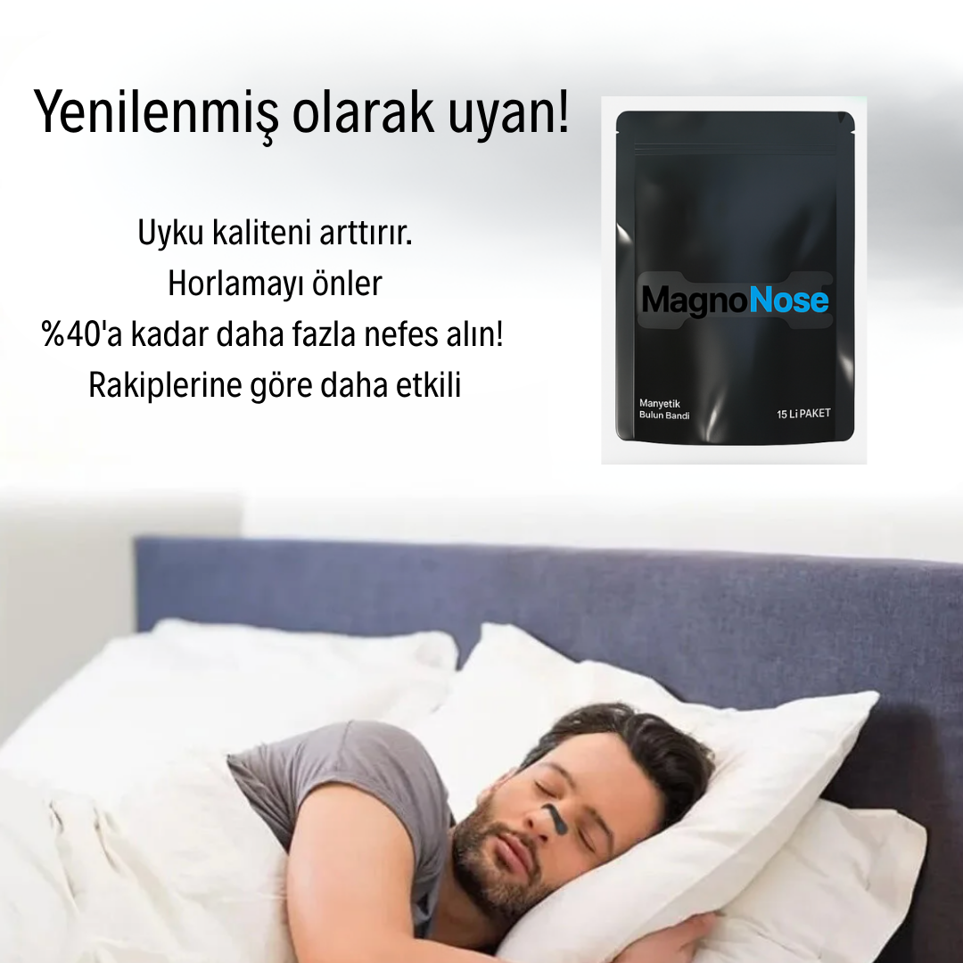 MagnoNose Manyetik Burun Bandı Başlangıç Kiti (15 Günlük)