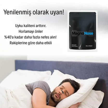 MagnoNose Manyetik Burun Bandı Başlangıç Kiti (15 Günlük Kullanıma Uygun)