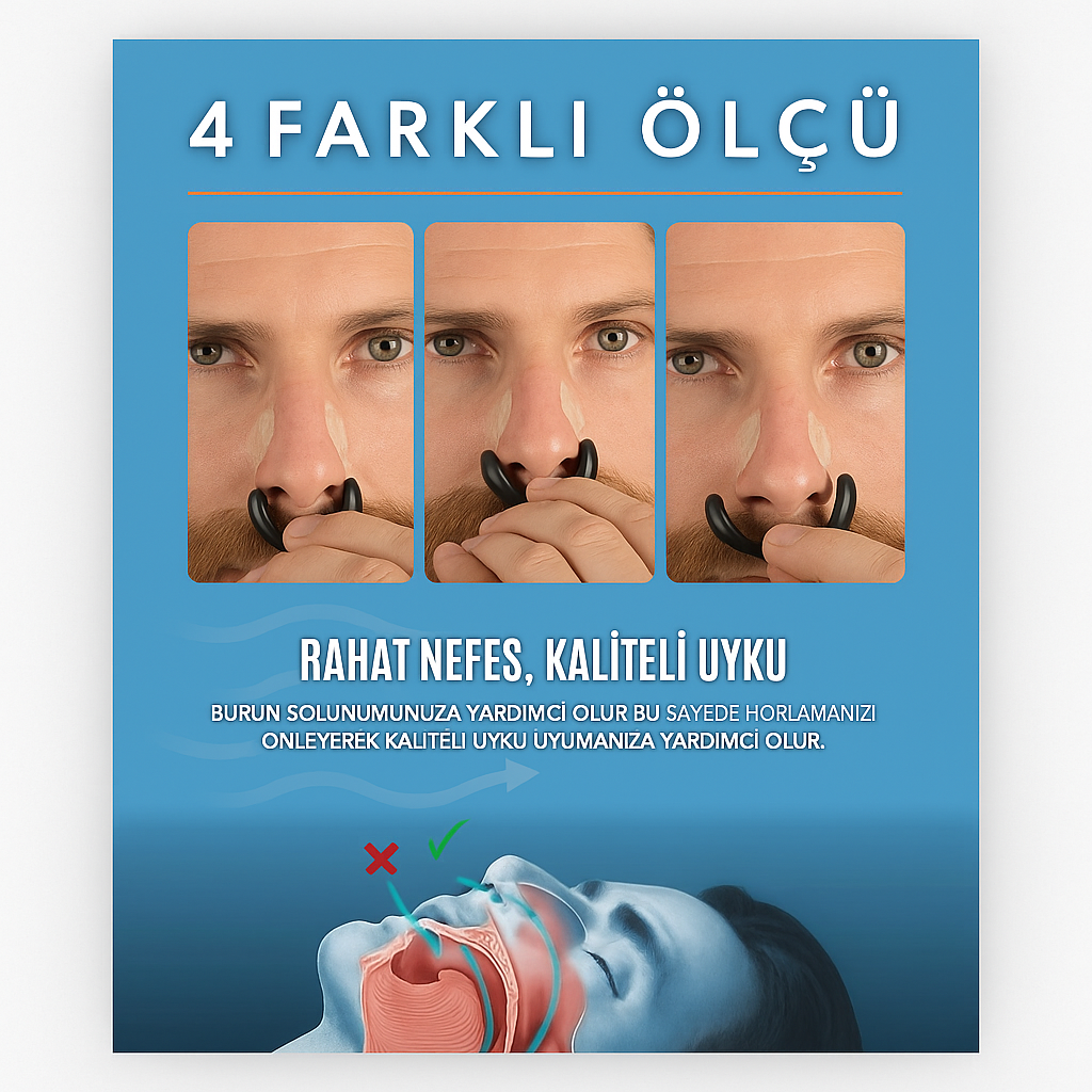 MagnoNose Manyetik Burun Bandı Başlangıç Kiti (15 Günlük)