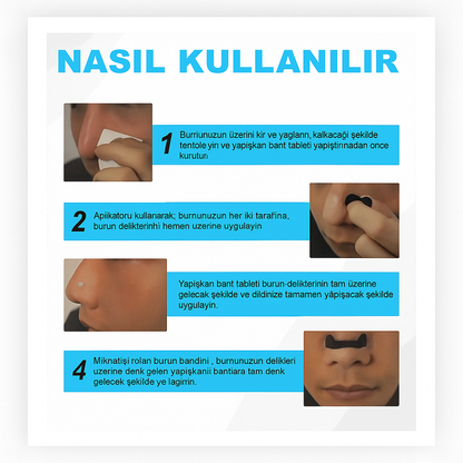 MagnoNose Manyetik Burun Bandı Başlangıç Kiti (15 Günlük)