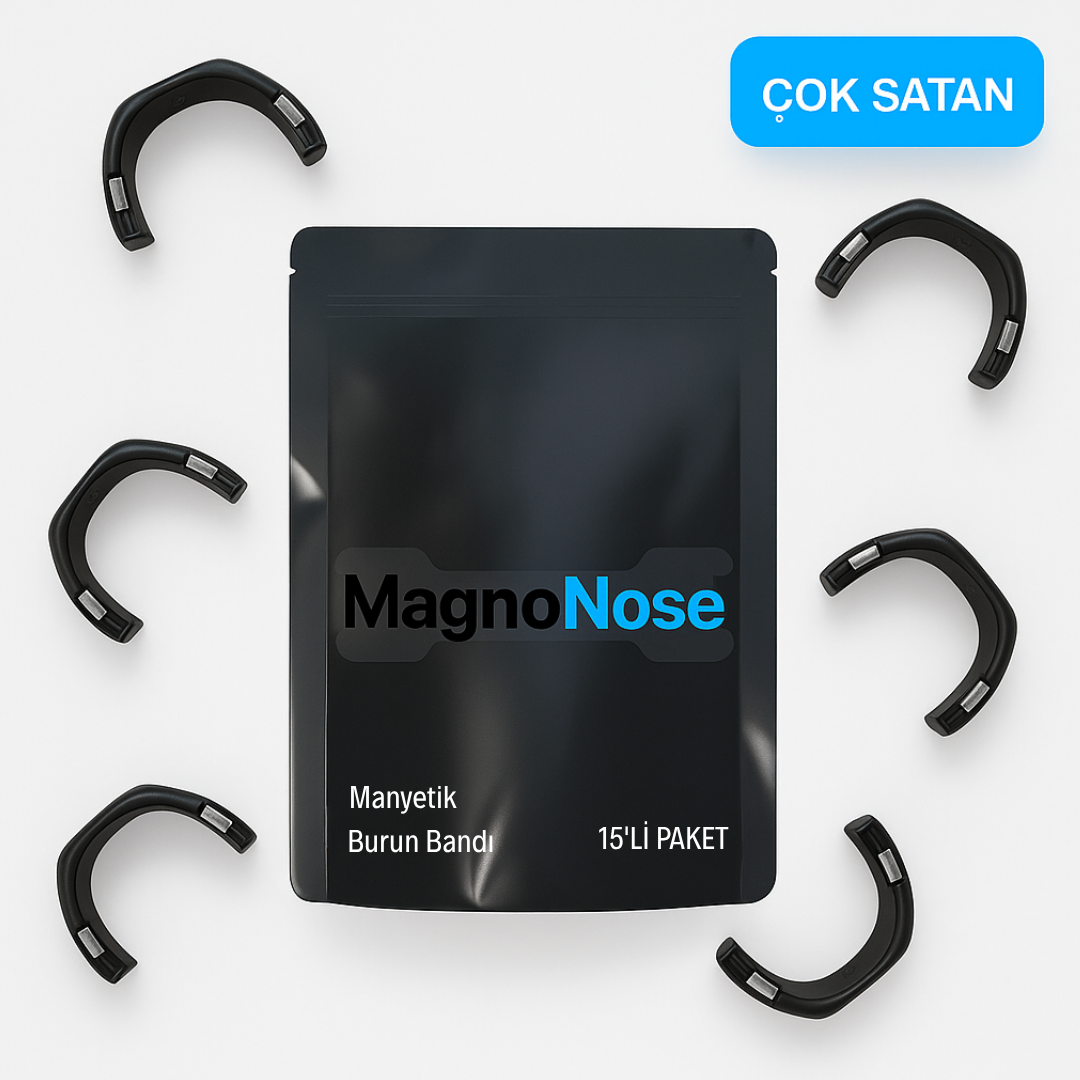 MagnoNose Manyetik Burun Bandı Başlangıç Kiti (15 Günlük)